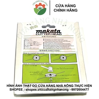 Ổ cước cắt cỏ 2 chấu MAKATA (bát cước cắt cỏ)