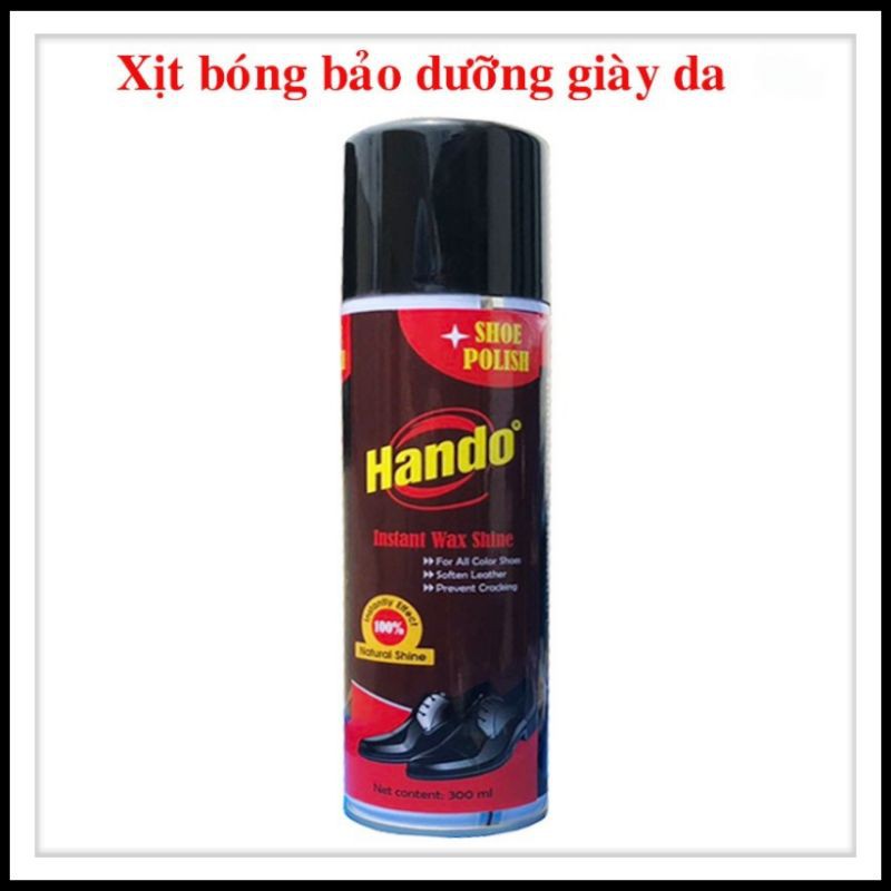 Chai xi bóng bảo dưỡng vệ sinh Đồ Da - Giày Da các loại - chai 300ml