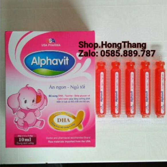 Alphavit ăn ngon giúp bé ăn ngon ngủ tốt bé thông minh, hỗ trợ bé kén ăn, ngủ khôngngon giấc