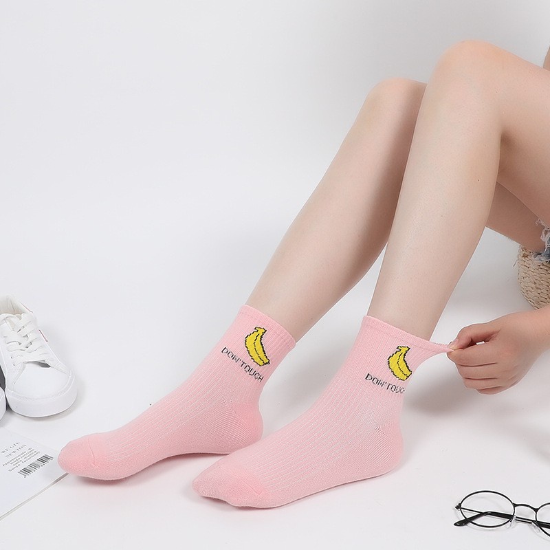 Vớ Thể Thao Mỏng In Hình Trái Cây Phong Cách Hàn Quốc Thời Trang Xuân Hè Cho Nữ | BigBuy360 - bigbuy360.vn