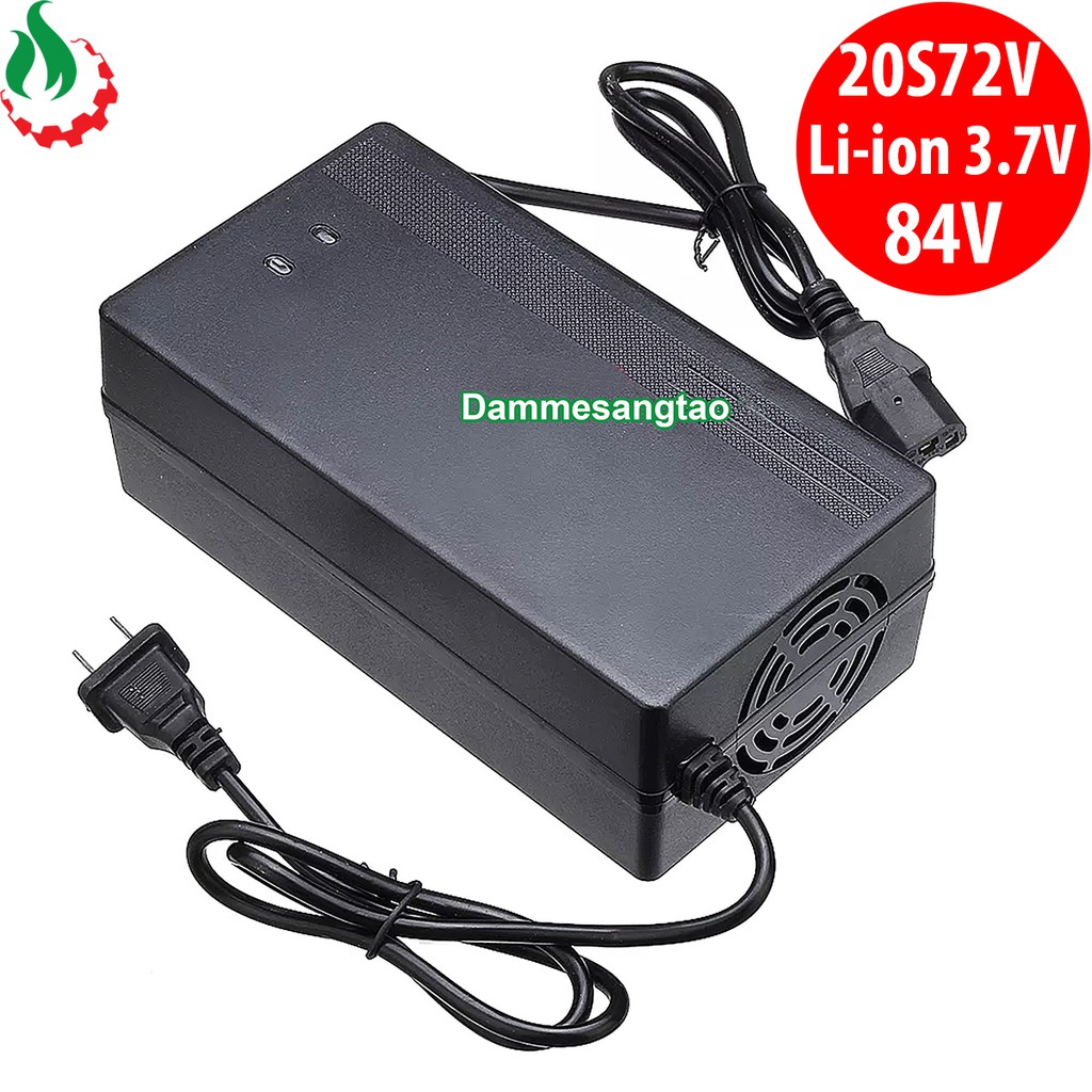 Sạc xe điện 20S 72V  dùng cho pin Li-ion 3.7V