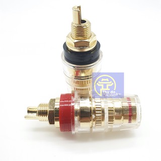[Mã ELHACE giảm 4% đơn 300K] 02 cái Cọc loa bắp chuối cao cấp loại lớn đồng nguyên chất