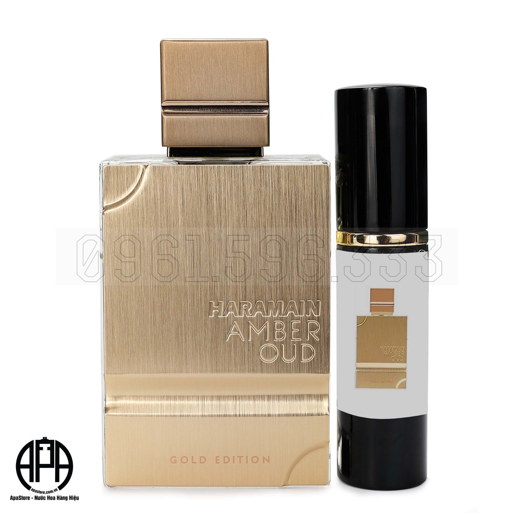 Nước Hoa Nam Al Haramain Amber Oud Gold Chai 10ml | Thế Giới Skin Care