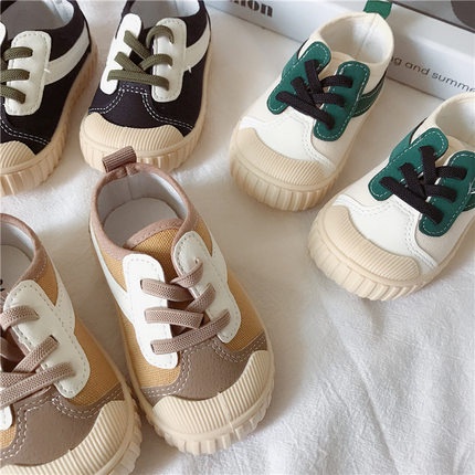 Giày Lười Vải Canvas Đế Mềm Cho Bé