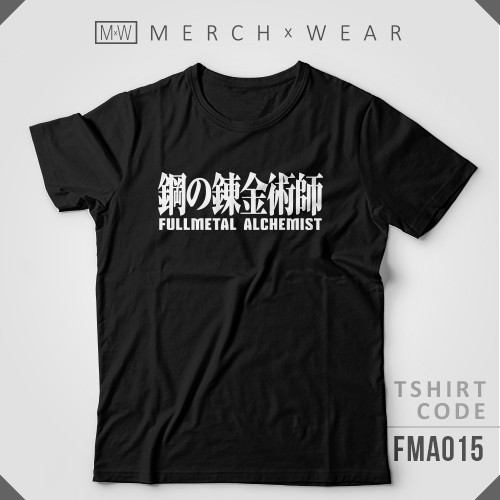 Áo phông Fullmetal Alchemist ngắn tay cực ngầu giá tận xưởng