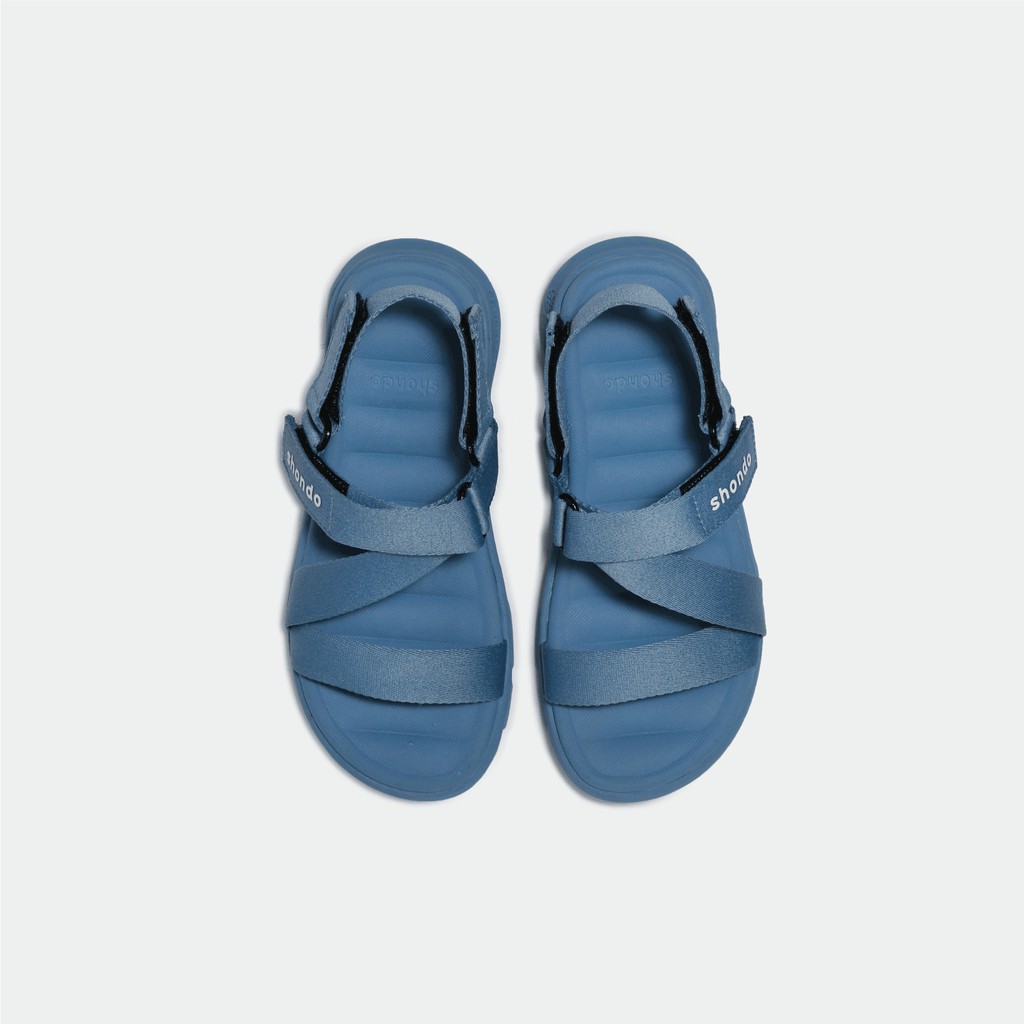 Giày Sandals SHONDO F6 Sport Xanh Lam - F6S304