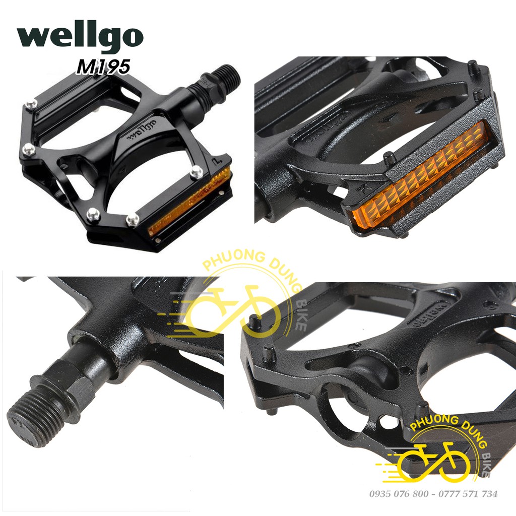 Pedan bàn đạp xe đạp WELLGO M195