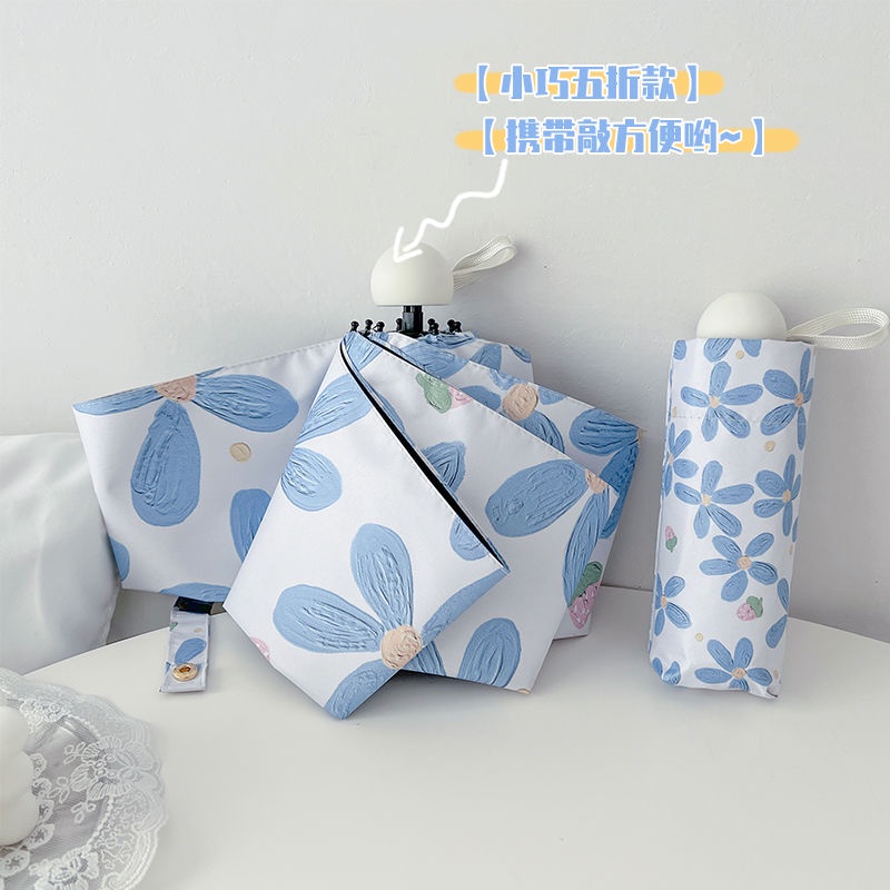 Dù Gấp Tự Động Mini Chống Tia UV Thời Trang 2022 Sự Bảo Vệ