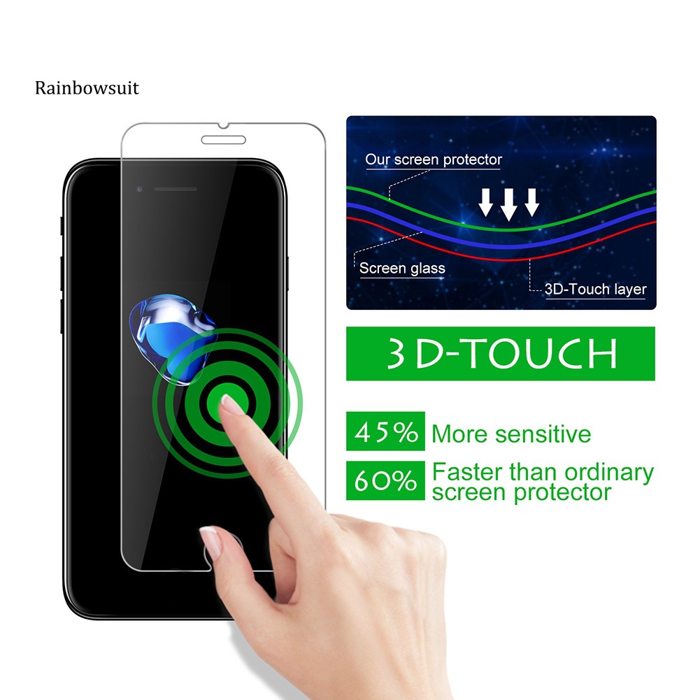 Kính Cường Lực 9H Bảo Vệ Mặt Trước Cho iPhone 8 Plus X XS 11 Pro Max