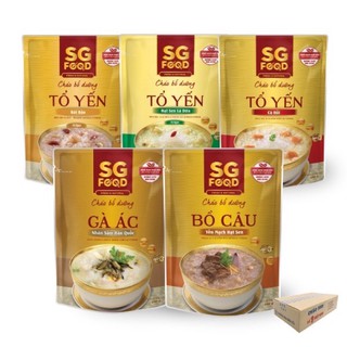 2022-Cháo tươi dinh dưỡng Sài gòn Food 240g đủ vị