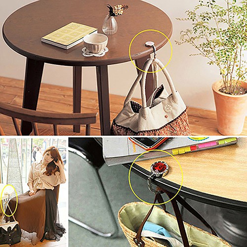 Móc treo túi xách bằng hợp kim đính đá thời trang tiện dụng