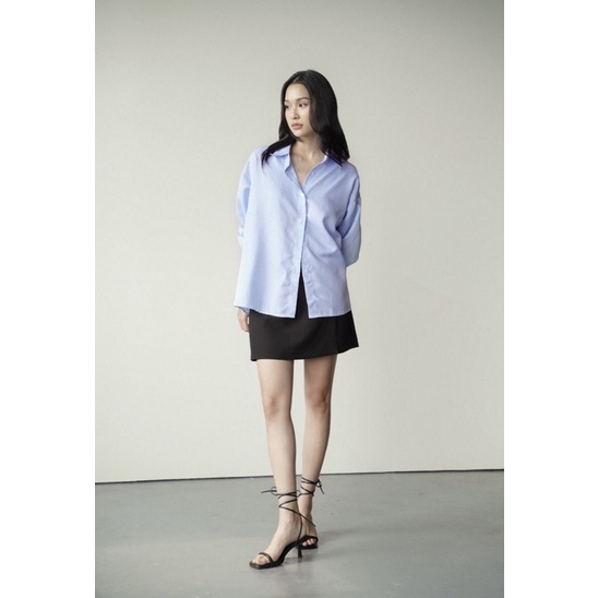 Áo sơ mi kẻ basic