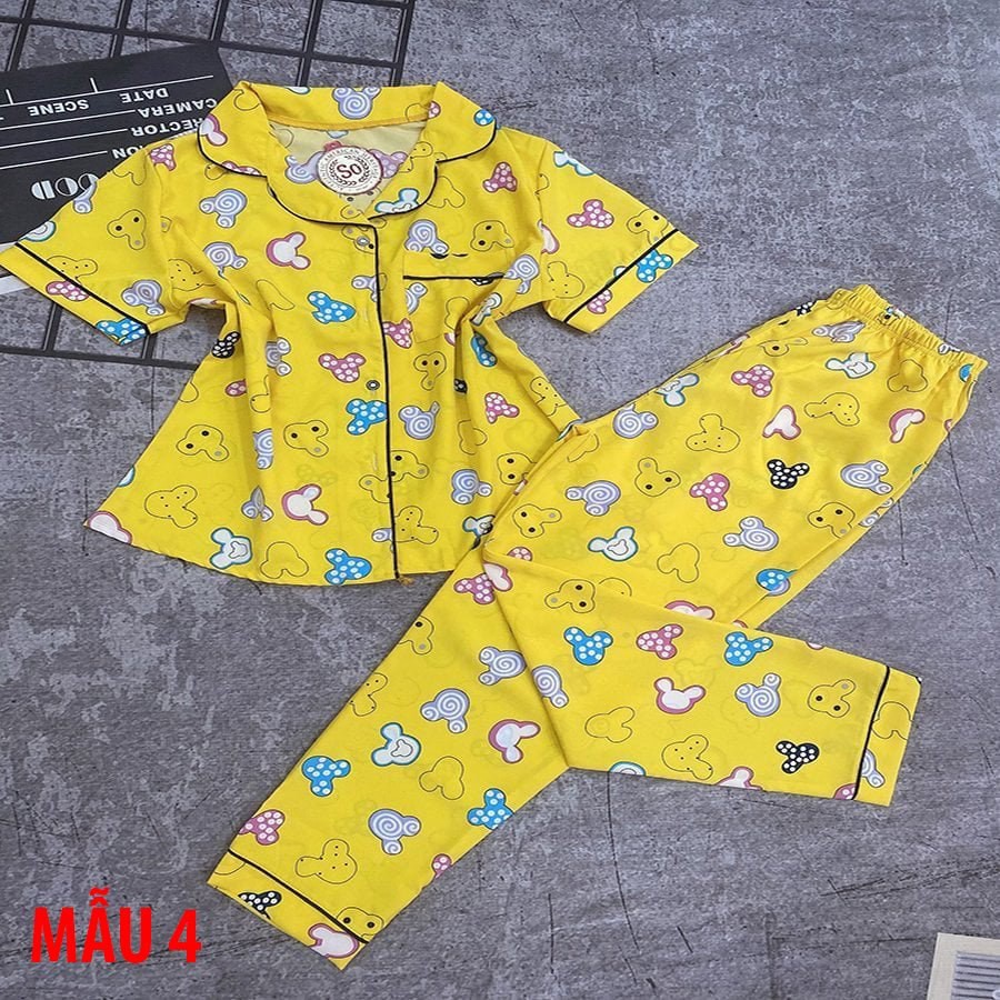Bộ Quần Áo Ngủ Lụa Cao Cấp, Pyjama Nữ Mềm Mịn Siêu Mát [ FREESHIP + VIDEO ẢNH THẬT ] | BigBuy360 - bigbuy360.vn