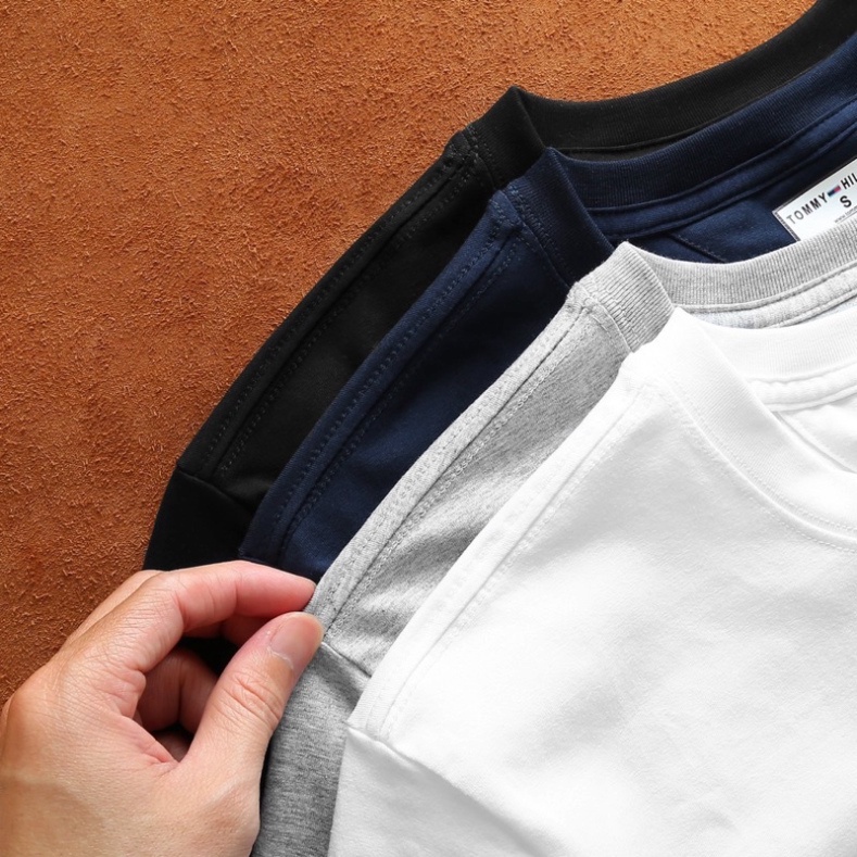 ÁO PHÔNG TOMMY VẢI DƯ HÃNG SIÊU XỊN LOGO THÊU DÀNH CHO CẢ NAM VÀ NỮ