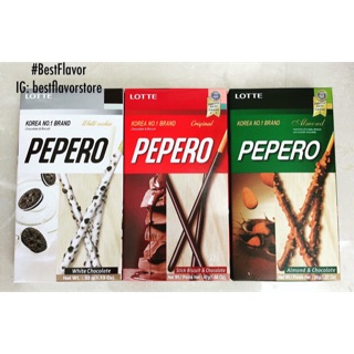 Bánh que bọc kem Pepero từ tập đoàn Lotte Hàn Quốc
