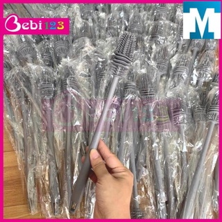 Cọ rửa bình sữa, rửa ly đầu silicon thân cầm dài, chắc chắn