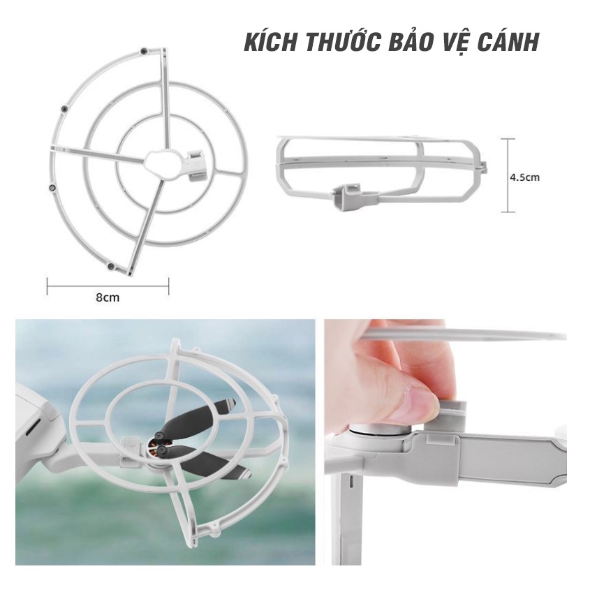 Bộ bảo vệ cánh Flycam Dji Mavic Mini / Mini 2 - MIni SE - phụ kiện flycam