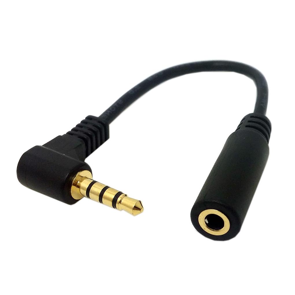Cáp ChuyểN ĐổI Âm Thanh 90 Độ, 3-5mm ĐầU CắM Sang Lỗ CắM 1