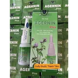 Xịt mũi agernin hoa ngũ sắc plus lọ 15ml