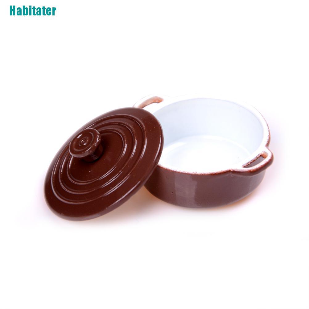 Nồi Mini Tỉ Lệ 1: 12 Dùng Trang Trí Nhà Búp Bê