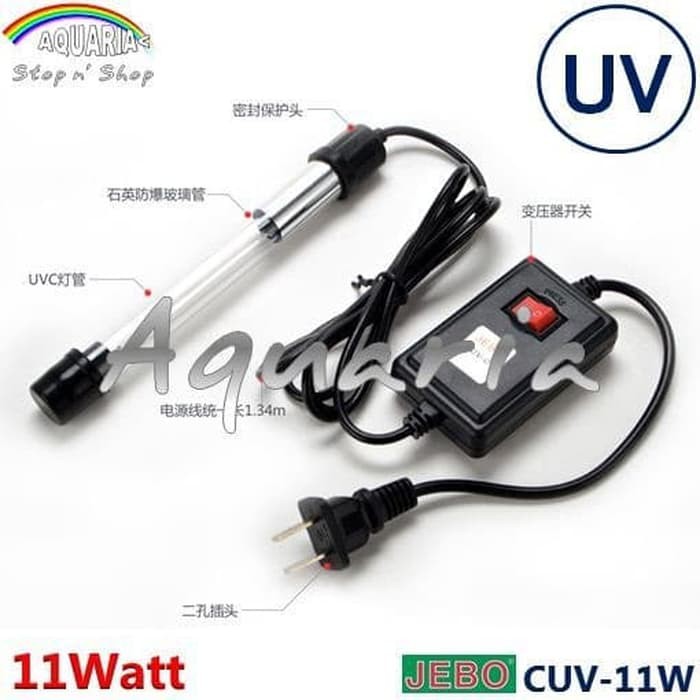 Đèn Led Uv-c Jebo Cuv-11 11 Watt Chìm Dưới Nước