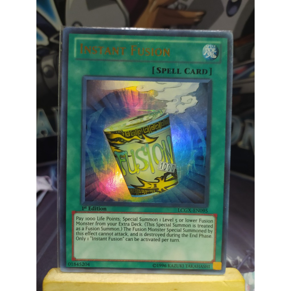 Thẻ Bài Yugioh | Instant Fusion - LCGX-EN095 - Ultra Rare 1st Edition | By Quang