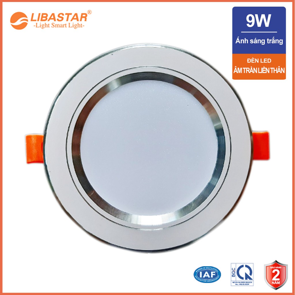 Âm trần/Downlight liền thân 9w