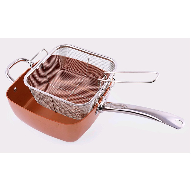 Bộ Chảo Bếp Chuyên Nghiệp - Red Copper Pan 4 pieces