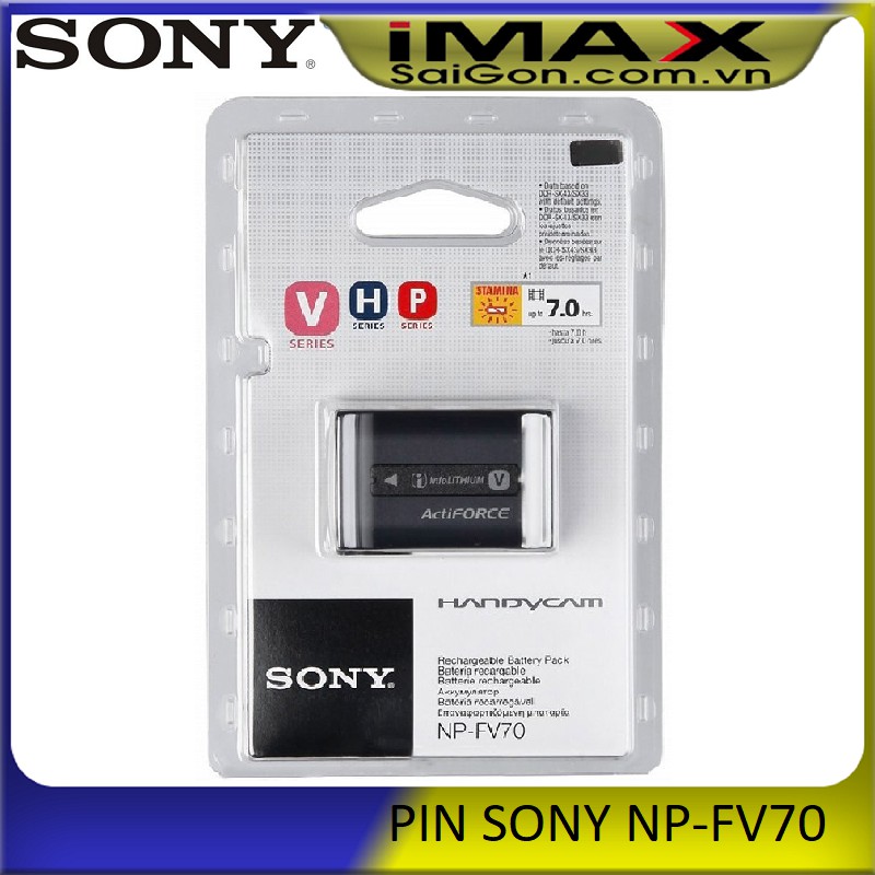 PIN SẠC MÁY ẢNH SONY NP-FV70