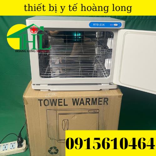 Tủ sấy hấp khăn Spa RTD-23A - có tia UV cực tím diệt khuẩn