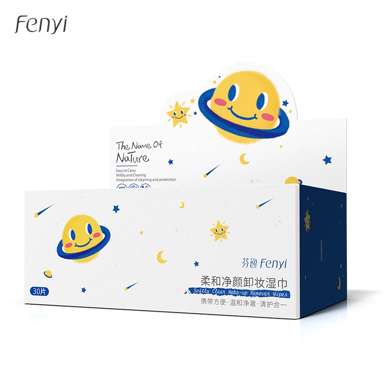 Bộ 30 khăn tẩy trang Fenyi tiện lợi chất lượng cao 4g