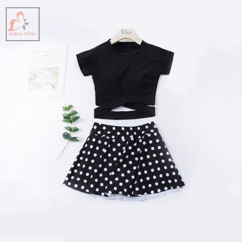 Bikini 2 Mảnh Hàn Quốc Chấm Bi Dễ Thương - Hàng Loại 1