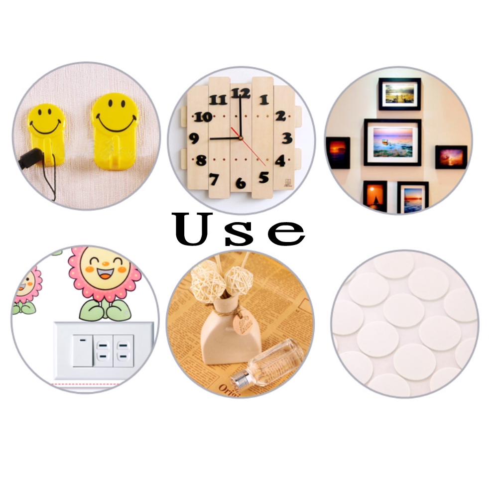 Set 100 miếng dán 2 mặt cỡ nhỏ dùng cố định bóng bay và các vật trang trí