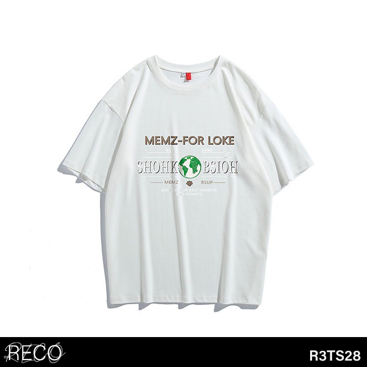 Áo thun, phông nam Hàn Quốc cao cấp dáng rộng tay lỡ T-Shirt Loose R3TS28 Unisex