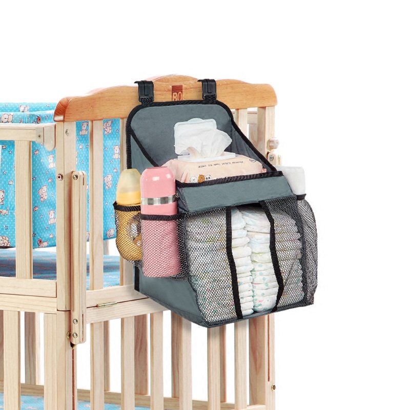 Túi Đựng Đồ Dùng Treo Nôi Em Bé Tiện Dụng