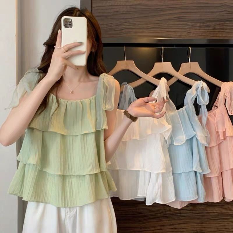 Áo Sơ Mi Thời Trang Mùa Hè Hàn Quốc 2022 Dành Cho Nữ