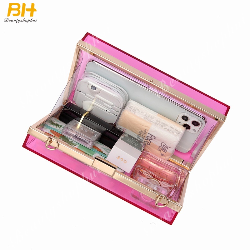 Túi đeo chéo trong suốt thời trang dành cho nữ