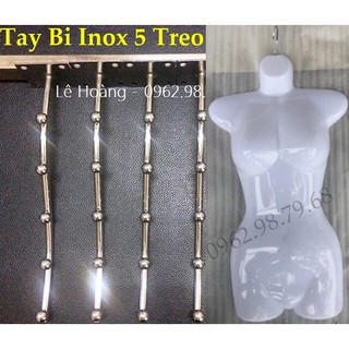 Tay Bi Inox Treo Quần Áo 20C 5Bi, 5C 7Bi và 5C Máng Nữ