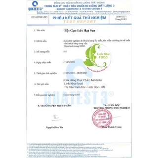 Bột Gạo Lứt Hạt Sen