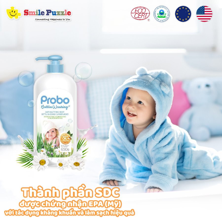 HÀNG NHẬP KHẨU -PROBO - Nước rửa bình sữa và rau quả kháng khuẩn 650g - Xuất Xứ Đài Loan | BigBuy360 - bigbuy360.vn