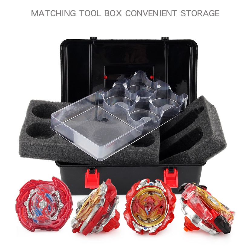 Set 8 Con Quay Đồ Chơi Beyblade+1 Có Hộp Đựng Cho Bé