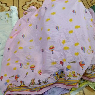 Vải thô boi 100% cotton.