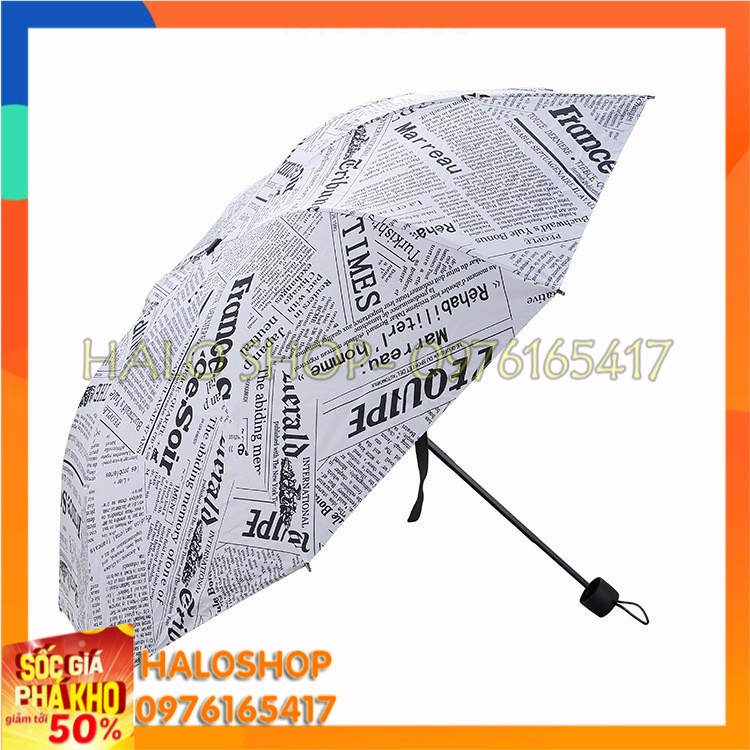 Cây dù giấy báo che mưa