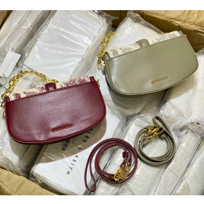 túi cầm tay + đeo chéo nữ CK2-20151118 họa tiết