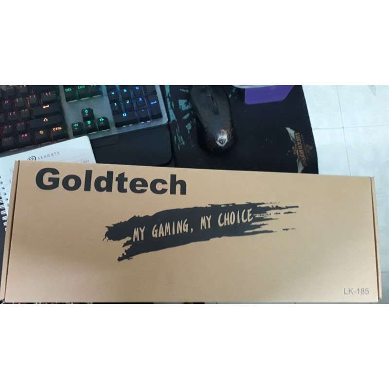 Bàn phím cơ quang học Goldtech LK185 chống bụi, chống nước tuyệt đối