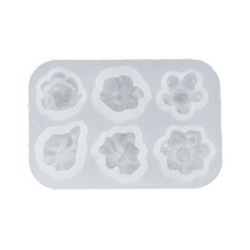 Khuôn Silicone Hình Hoa Nhỏ Làm Trang Sức Thủ Công DIY