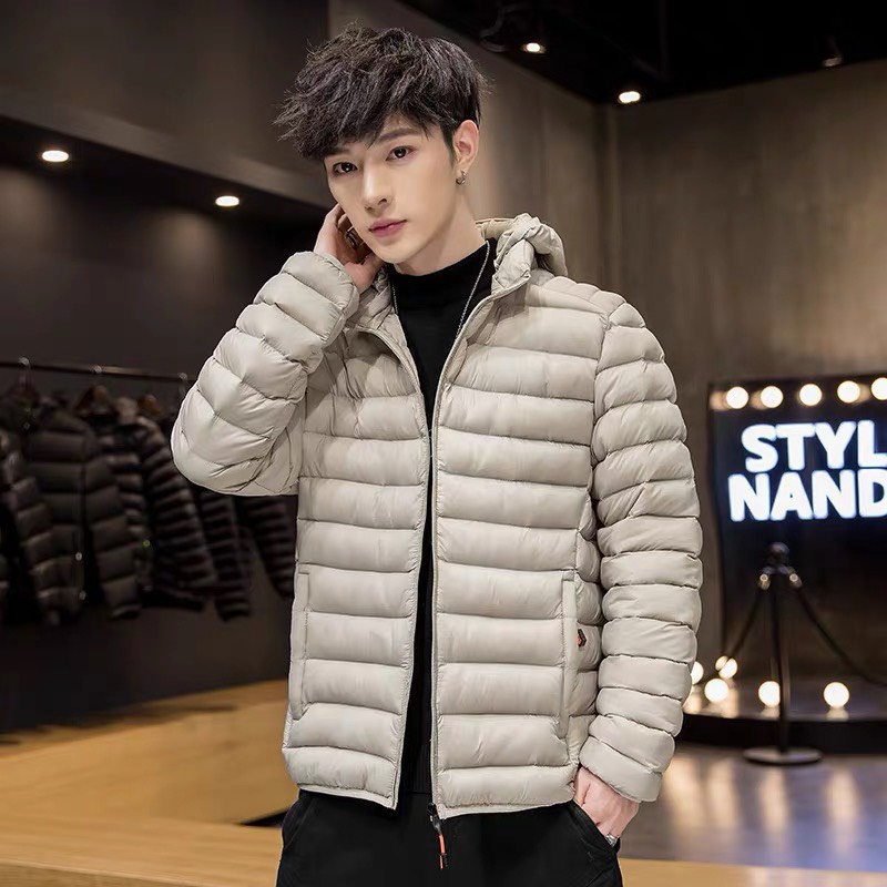 ÁO KHOÁC PHAO NAM SIÊU NHẸ CHẦN LÔNG VŨ 3 LỚP CỰC ẤM CHO MÙA ĐỒNG ĐI MƯA CẢN GIÓ- ĐẶC BIỆT NÓN CÓ THỂ THÁO RỒI ĐƯỢC