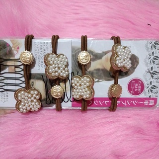 Dây cột tóc đính trai cute