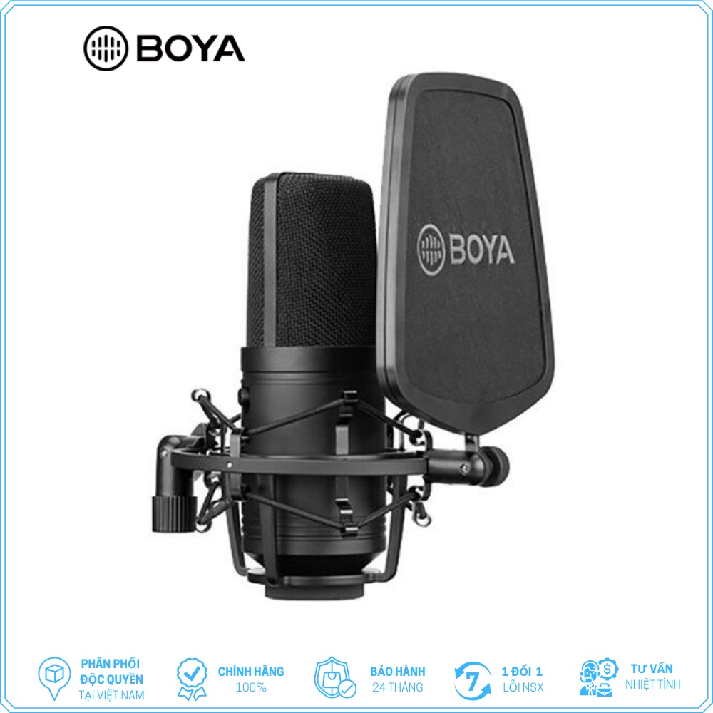 [Mã ELHACE giảm 4% đơn 300K] BOYA BY-M800 - Hàng Chính Hãng - Mic thu âm dành cho Thiết bị cổng XLR