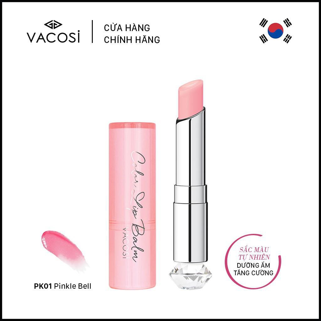 [Chính Hãng_Vacosi] Son dưỡng môi đủ các màu Color Lip Balm.